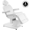 ActivShop FOTEL KOSMETYCZNY ELEKTR. AZZURRO 708A 4 SILN. BIAŁY